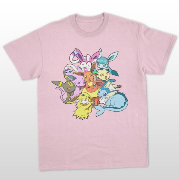 Eevee Eeveelution T-Shirt |  Pokemon Graphic Tee Unisex - S to 5XL