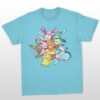 Eevee Eeveelution T-Shirt |  Pokemon Graphic Tee Unisex - S to 5XL