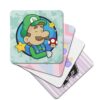 Personalised Square Coasters Set of 4 | Custom Wooden Coasters
