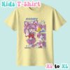 Chibiusa kids t-shirt featuring Sailor Chibi Moon anime print with retro magazine style layout