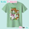 Sailor Jupiter kids t-shirt anime print with retro magazine style layout
