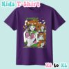 Sailor Jupiter kids t-shirt anime print with retro magazine style layout