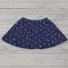 dragonair-skirt Dragonair Pokemon skater skirt with all-over print of Dragonair on deep navy background with white stars and pastel orbs, side pockets,