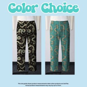 colorchoice-haku2 (1) Spirited Away Haku river dragon all-over print black or teal lounge pants