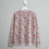 floralpinkpoke-sweatshirt-bk Kawaii Pokemon sweatshirt pastel pink floral print Eevee Pikachu Rowlet Pachirisu crew neck