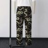 Spirited Away Haku river dragon all-over print black lounge pants 