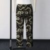 Spirited Away Haku river dragon all-over print black lounge pants 