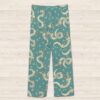 haku dragon lounge pants drawstring waist 100% polyester jersey no pockets relaxed fit black sizes s-5xl