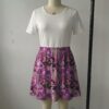 kdhpink-skirt1 Bright pink skater skirt printed with full-body K-Pop anime huntress characters and side pockets