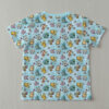 kids-mixpokemon-tshirt-bk Kids Pokemon Pikachu Bulbasaur Charmander Squirtle light blue all over print t-shirt sizes 2T to 15 years