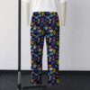 pokenavy-loungepants-bk Gen 1 Pokemon all-over pattern lounge pants on navy background