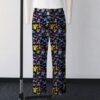 pokenavy-loungepants-fr Gen 1 Pokemon all-over pattern lounge pants on navy background
