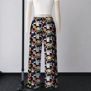 sailor moon sanrio lounge pants unisex drawstring waist relaxed fit black sizes s-5xl