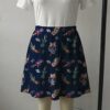 smscouts-navy-skirt2 Navy blue skater skirt printed with chibi Sailor Moon scouts and cats featuring side pockets