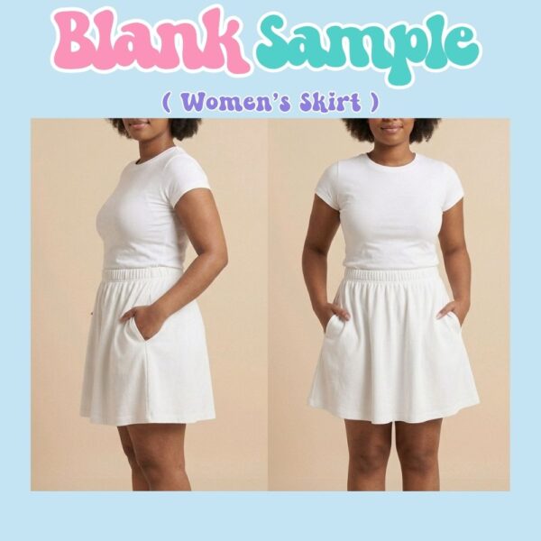 Women's Ghost Type Skater Skirt | Pokemon All Over Print with Pockets S-8XL