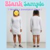 SWEATSHIRT DRESS BLANK