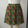 bulbasaurtattoo-skirt Green skater skirt featuring a rose Bulbasaur Pokemon side pockets, and sizes S–8XL/US 4–26