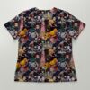 scrubs-bk-demonslayers Demon Slayer Anime V-Neck Scrub Top XS-4XL