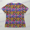 scrubs-bk-sailorbluey Cute Bluey SailorMoon Mashup V-Neck Scrub Top XS-4XL